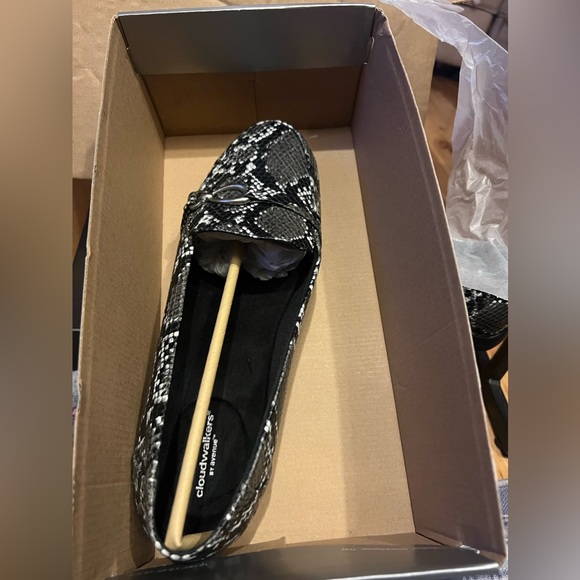 Cloud Walkers By Avenue BLAKELY Slip On Loafer Shoes Wide Width Black - Picture 6 of 7